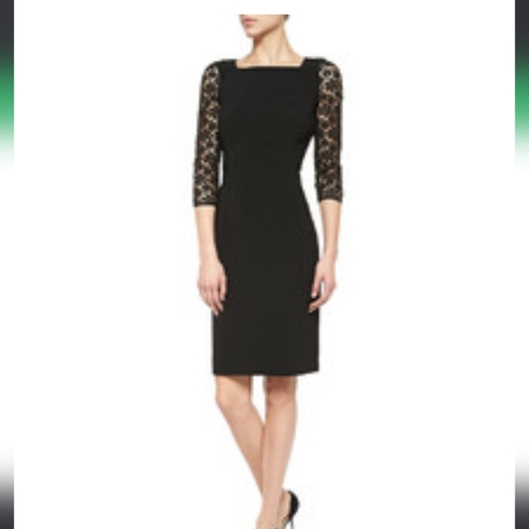 Lafayette 148 New York Dresses Nwt Lafayette 48 New York Kriya Lacesleeve Sheath Cocktail